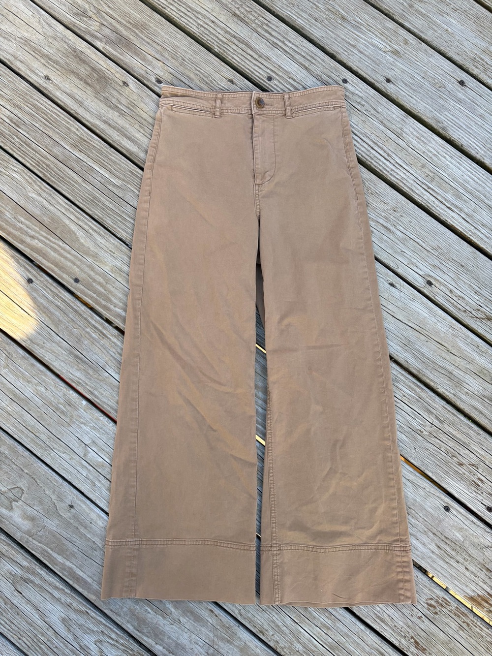 Everlane Wide-Leg Chinos Pants